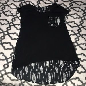Wishful Park Black Blouse
